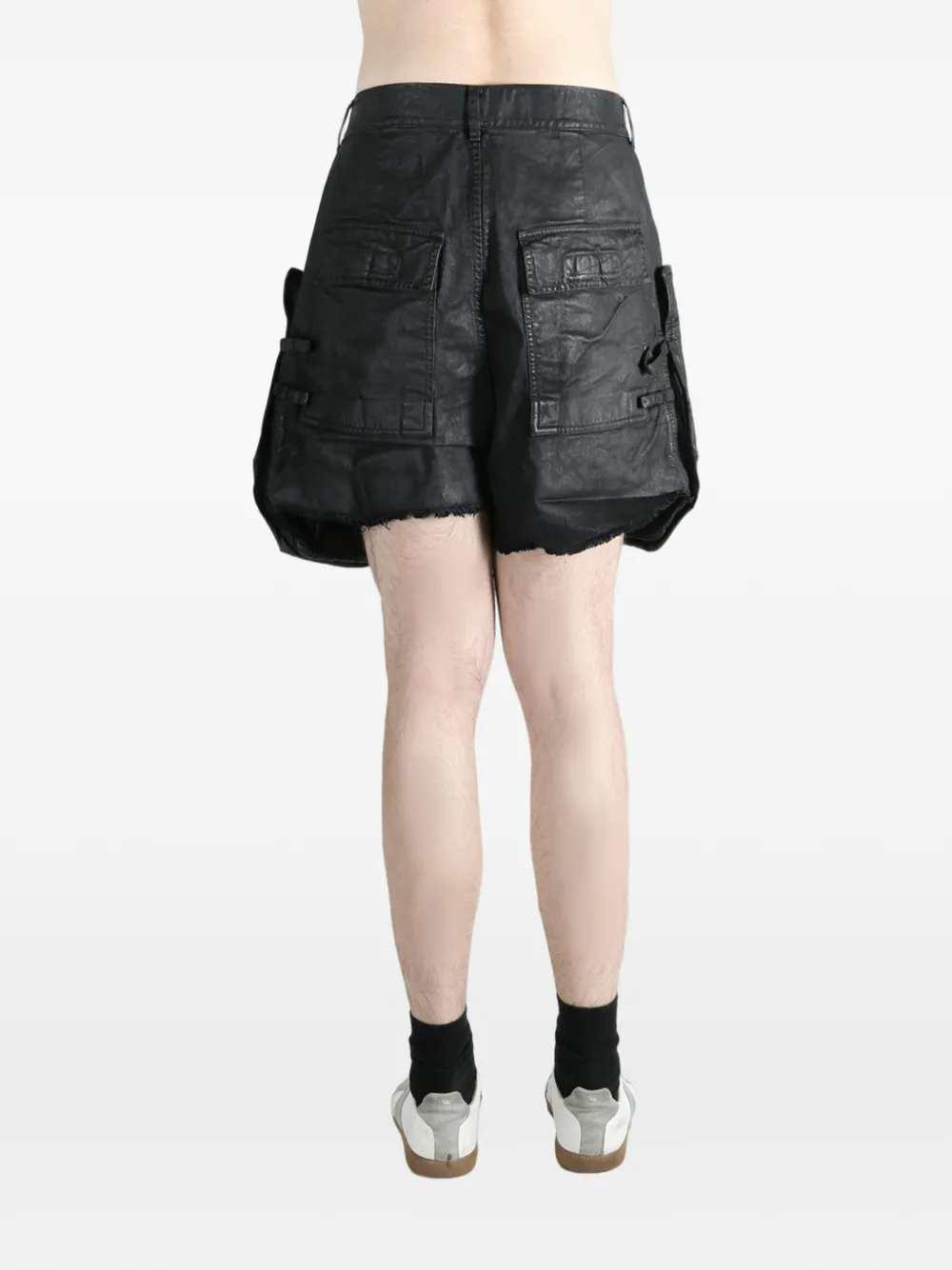 Rick Owens Drkshdw Men Cargo Shorts With Frayed Hem RICK OWENS
