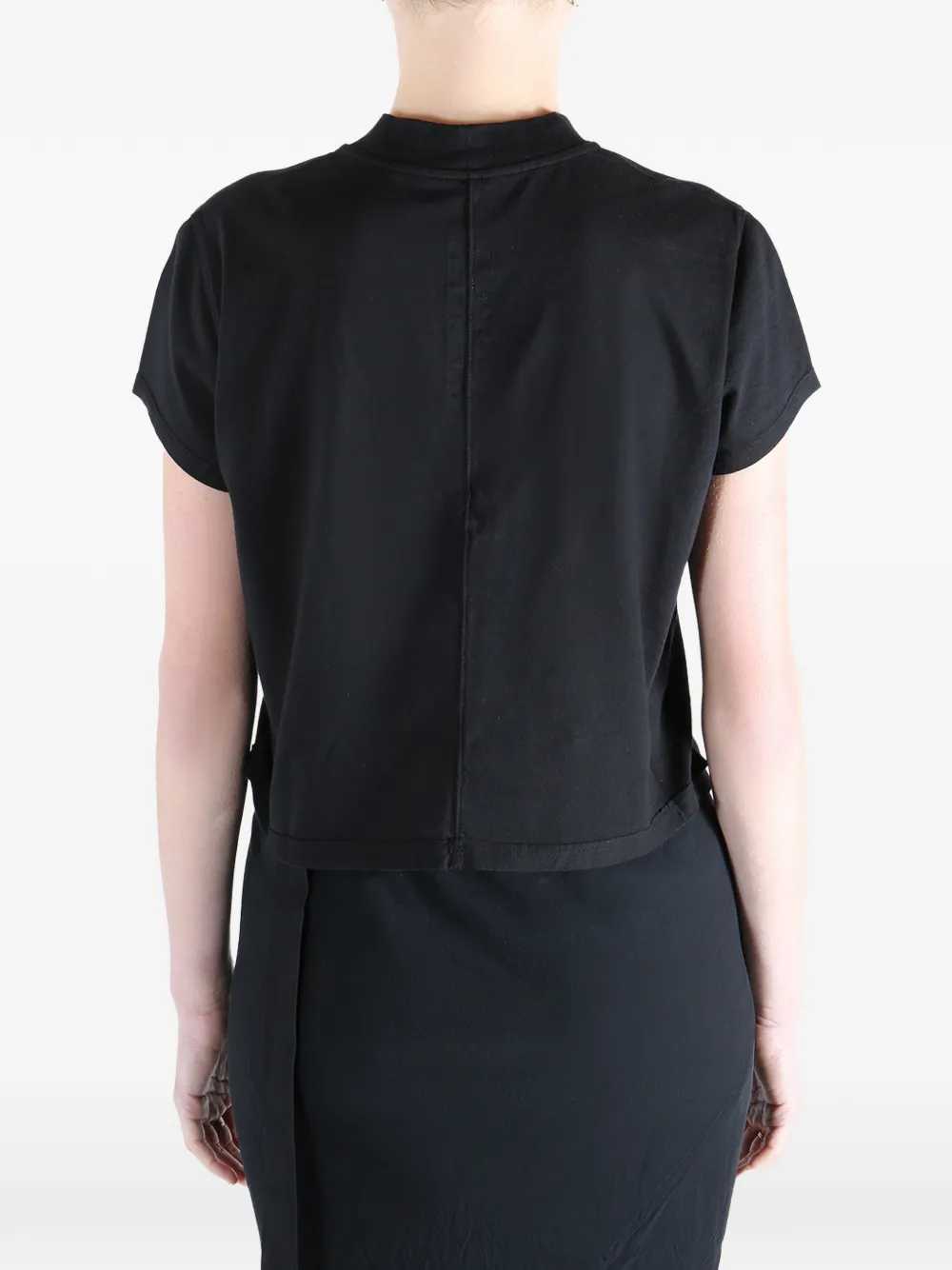 Rick Owens Drkshdw Women Ribbed Neckline T-Shirt RICK OWENS