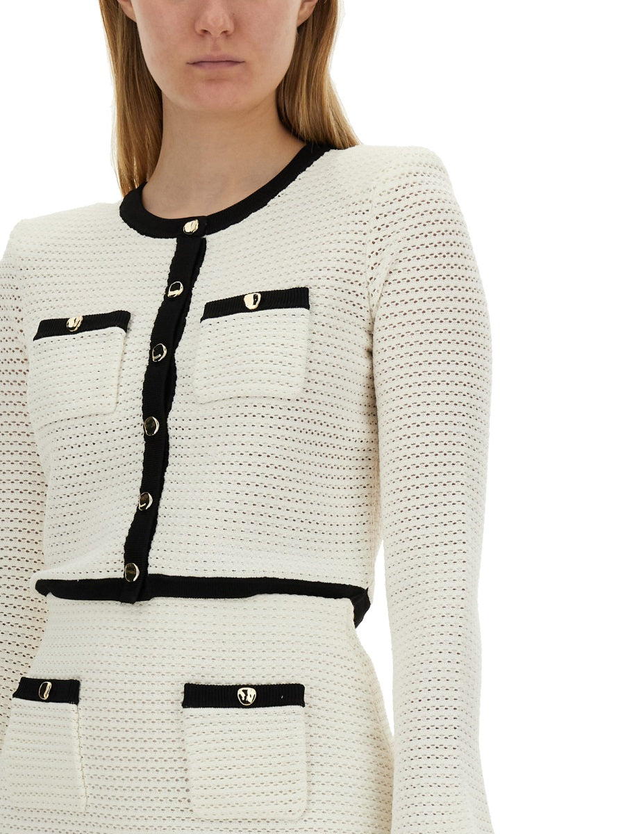Self-Portrait Women Crochet Cardigan SELF-PORTRAIT