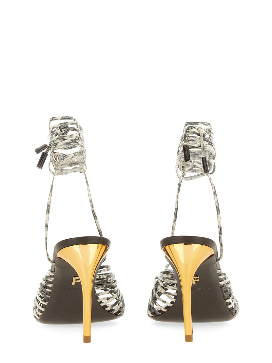Ferragamo Women Leather Sandal FERRAGAMO