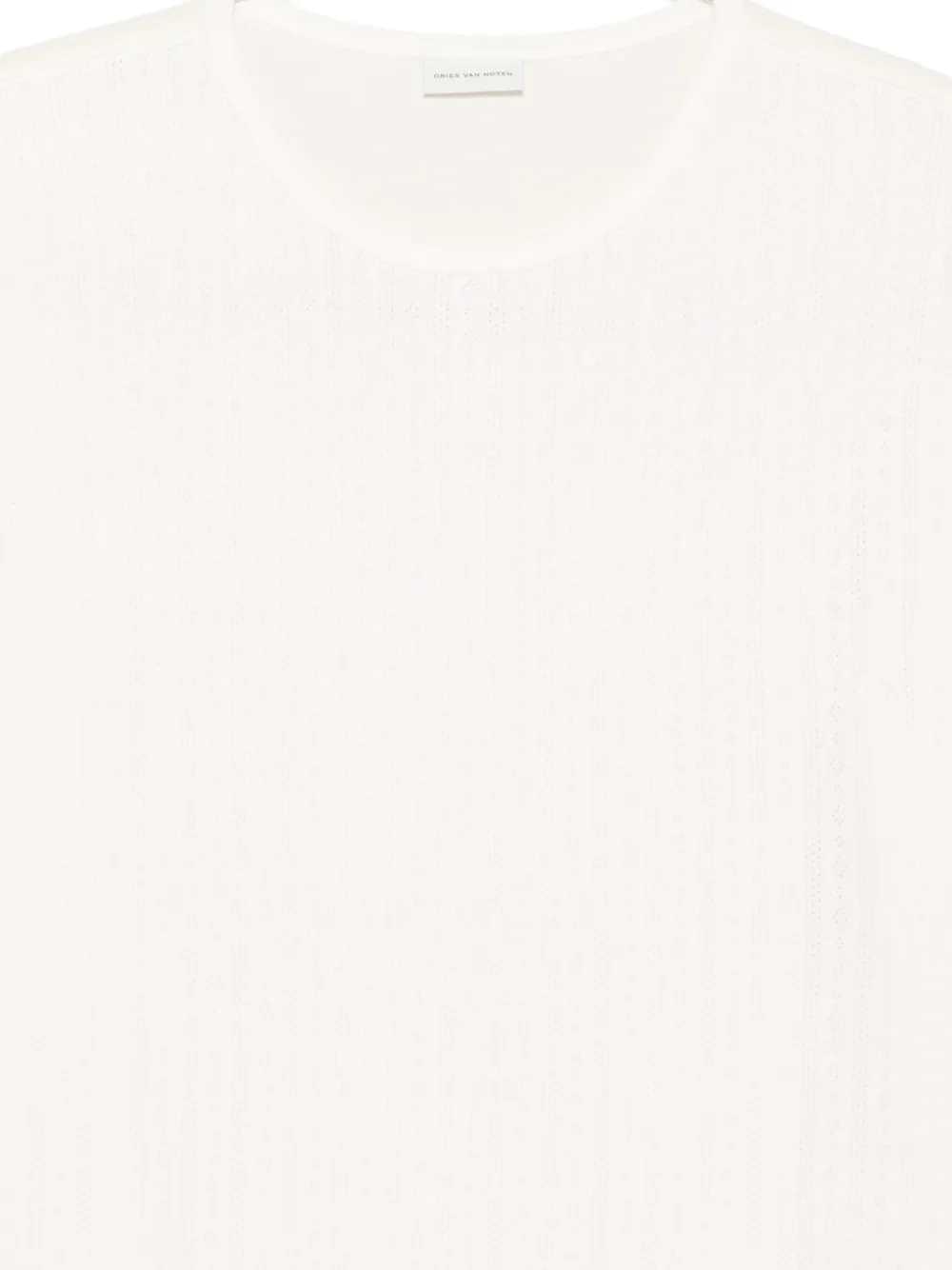 Dries Van Noten Men Dries Van Noten Men Perforated T-Shirt DRIES VAN NOTEN