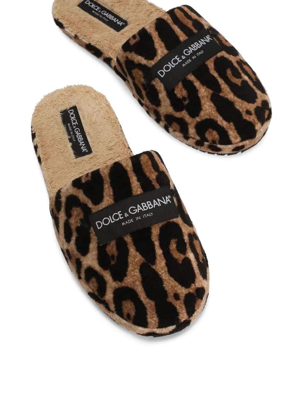 Dolce & Gabbana Men Printed Slippers DOLCE & GABBANA