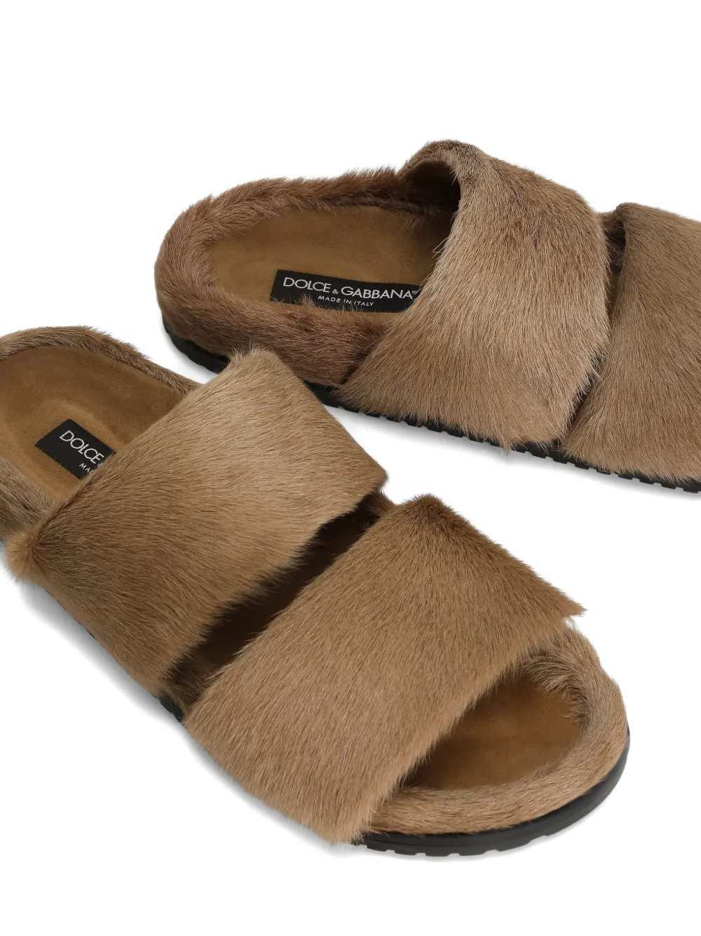 Dolce & Gabbana Men Double-Strap Sandals DOLCE & GABBANA