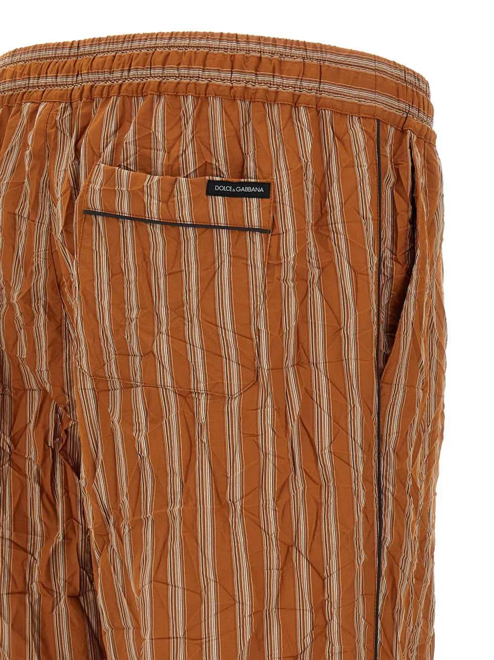 Dolce & Gabbana Men Vanity Straight Striped Pants DOLCE & GABBANA