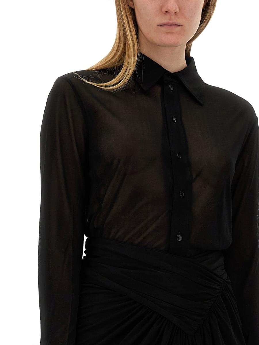 Saint Laurent Women Jersey Shirt SAINT LAURENT