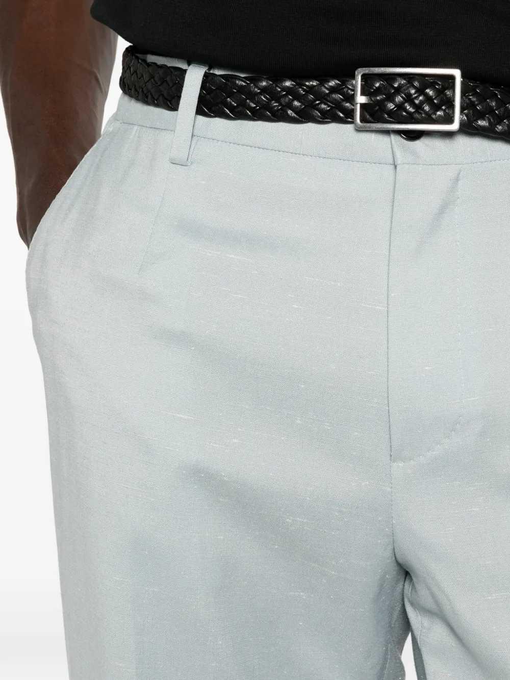 Dolce & Gabbana Men Shantung Viscose Trousers DOLCE & GABBANA