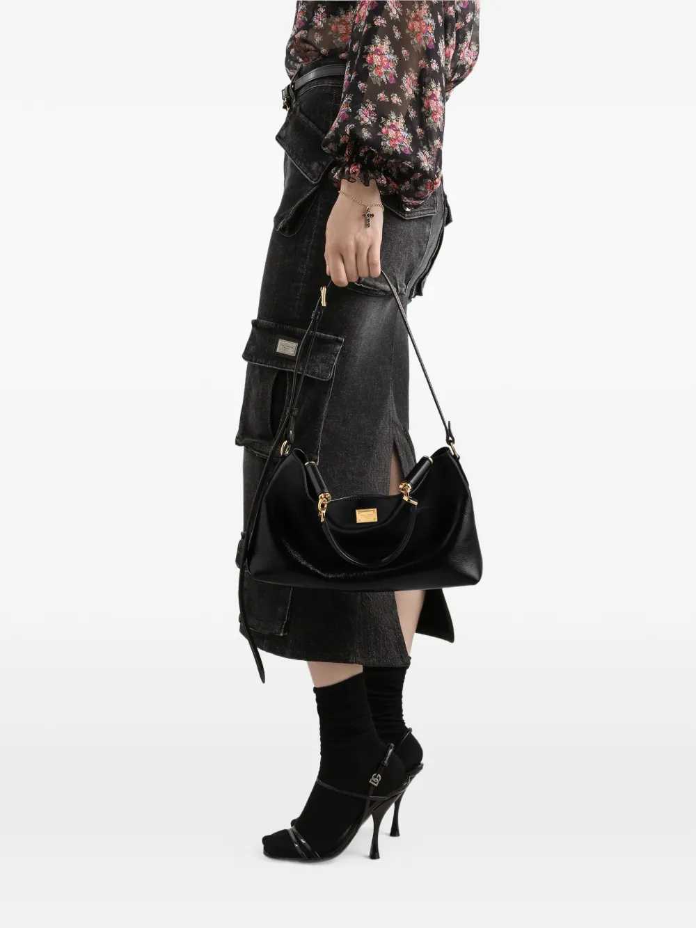 Dolce & Gabbana Women Vittoria Leather Tote Bag DOLCE & GABBANA