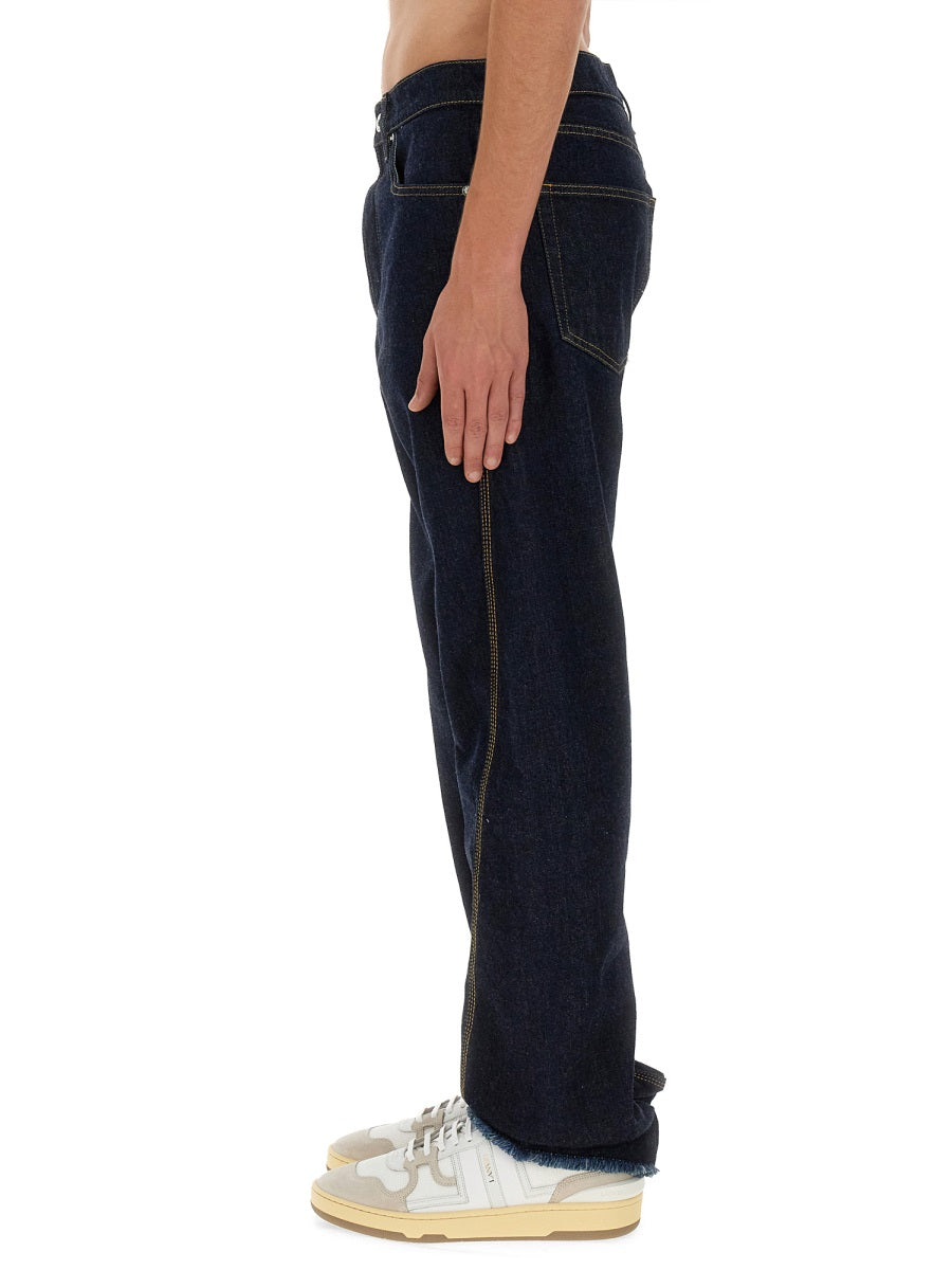 Lanvin Men Twisted Jeans LANVIN