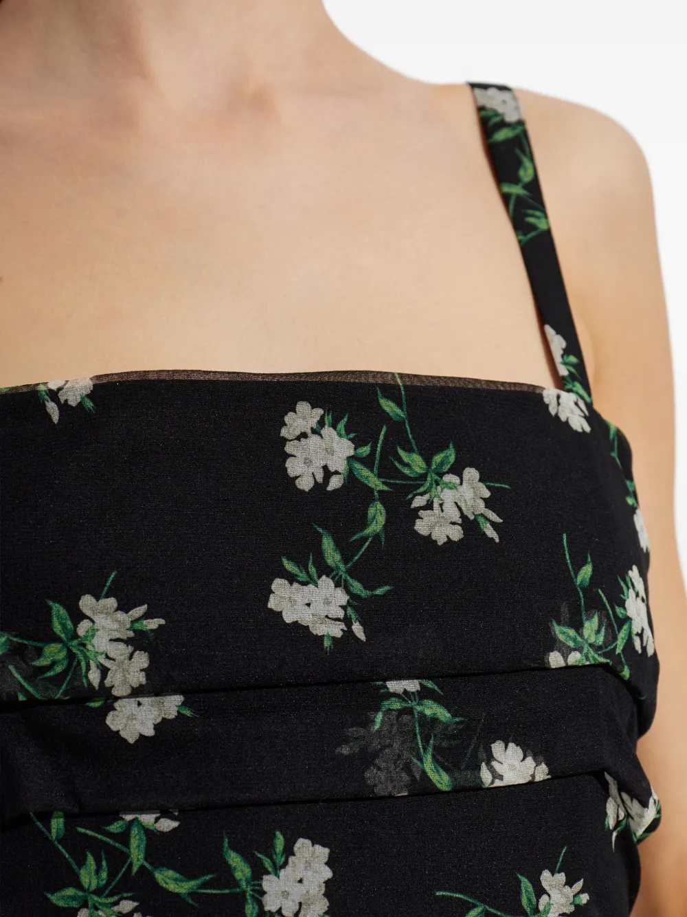 Dolce & Gabbana Women Floral Print Ruffle Dress DOLCE & GABBANA