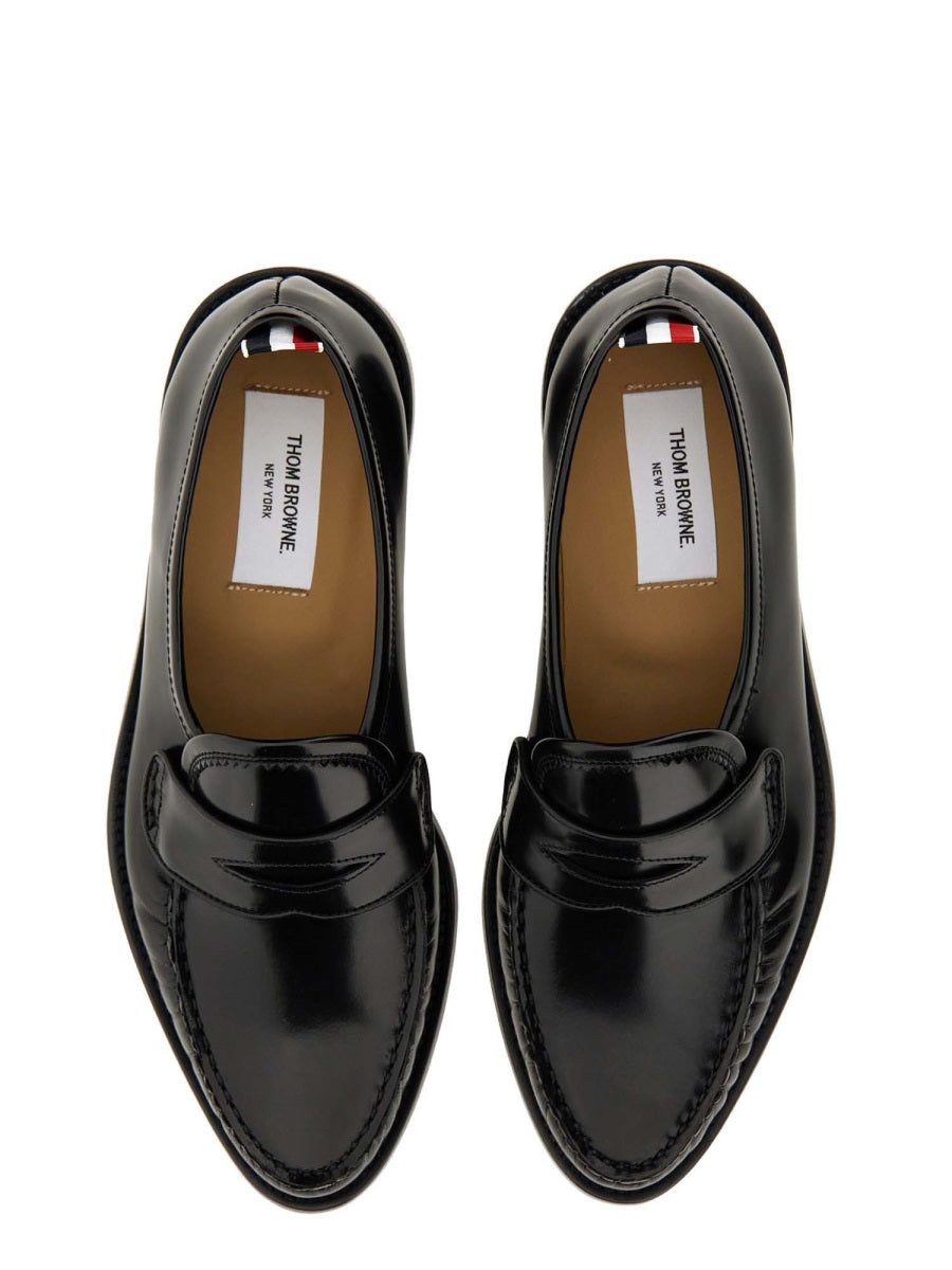 Thom Browne Men Leather Loafer THOM BROWNE
