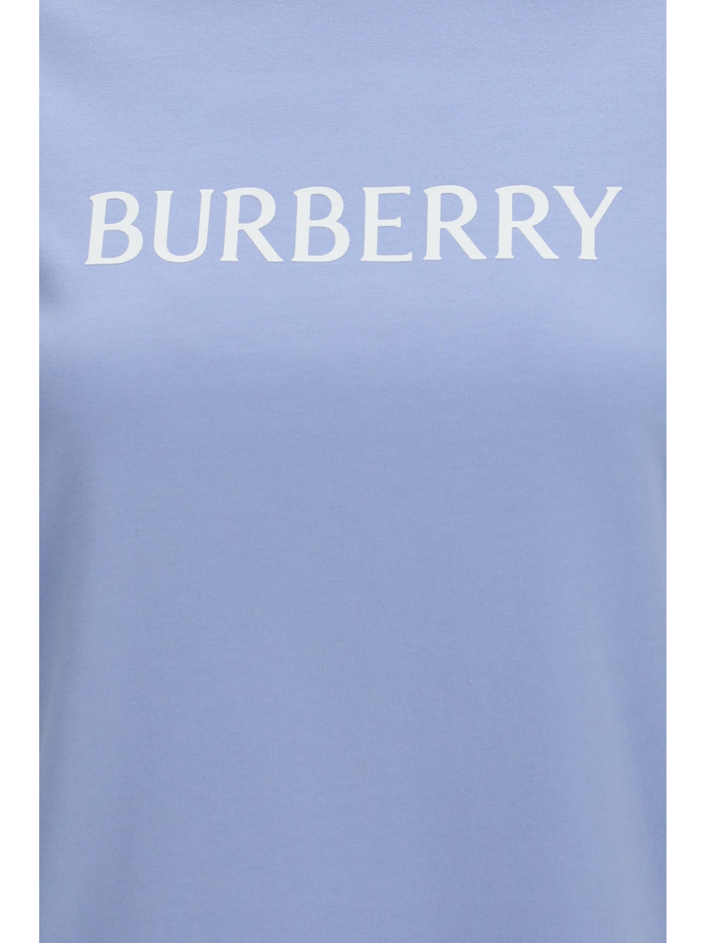 Burberry Women Embroidered Logo Cotton T-Shirt BURBERRY