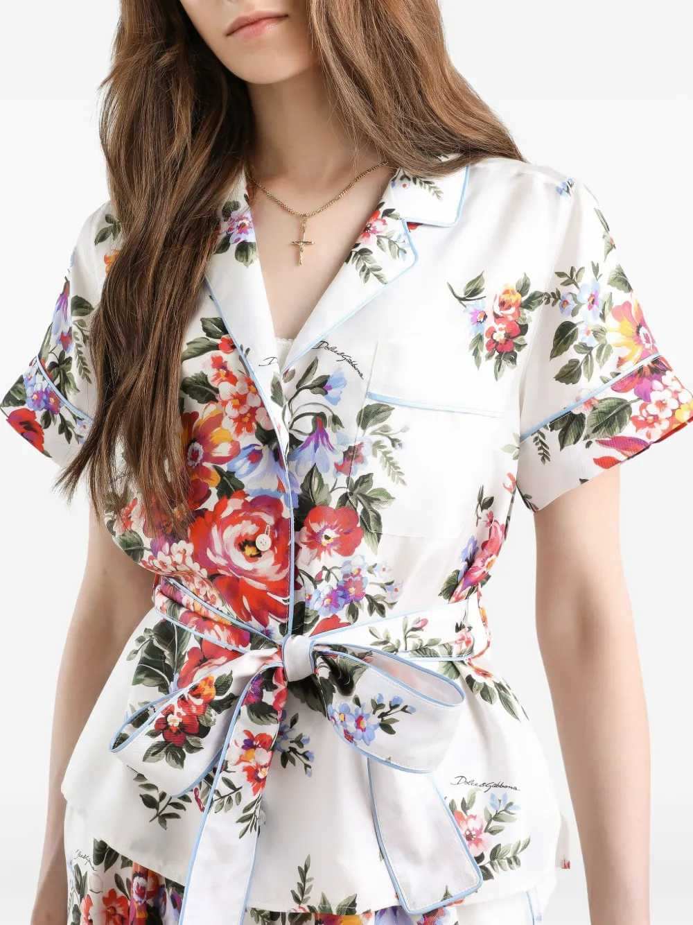 Dolce & Gabbana Women Floral Shirt DOLCE & GABBANA
