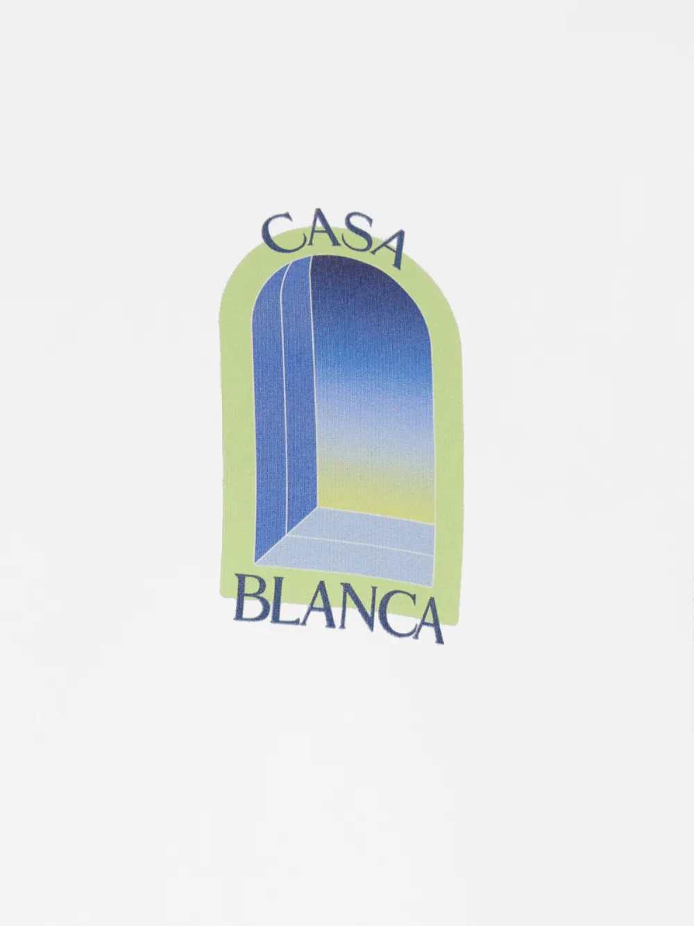 Casablanca Men Cotton T-Shirt With Logo CASABLANCA