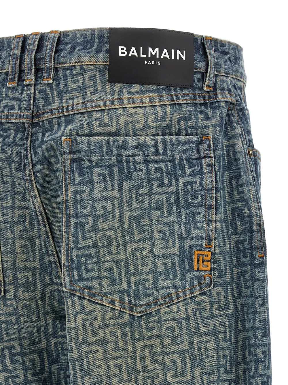 Balmain Men Faded-Effect Jeans BALMAIN