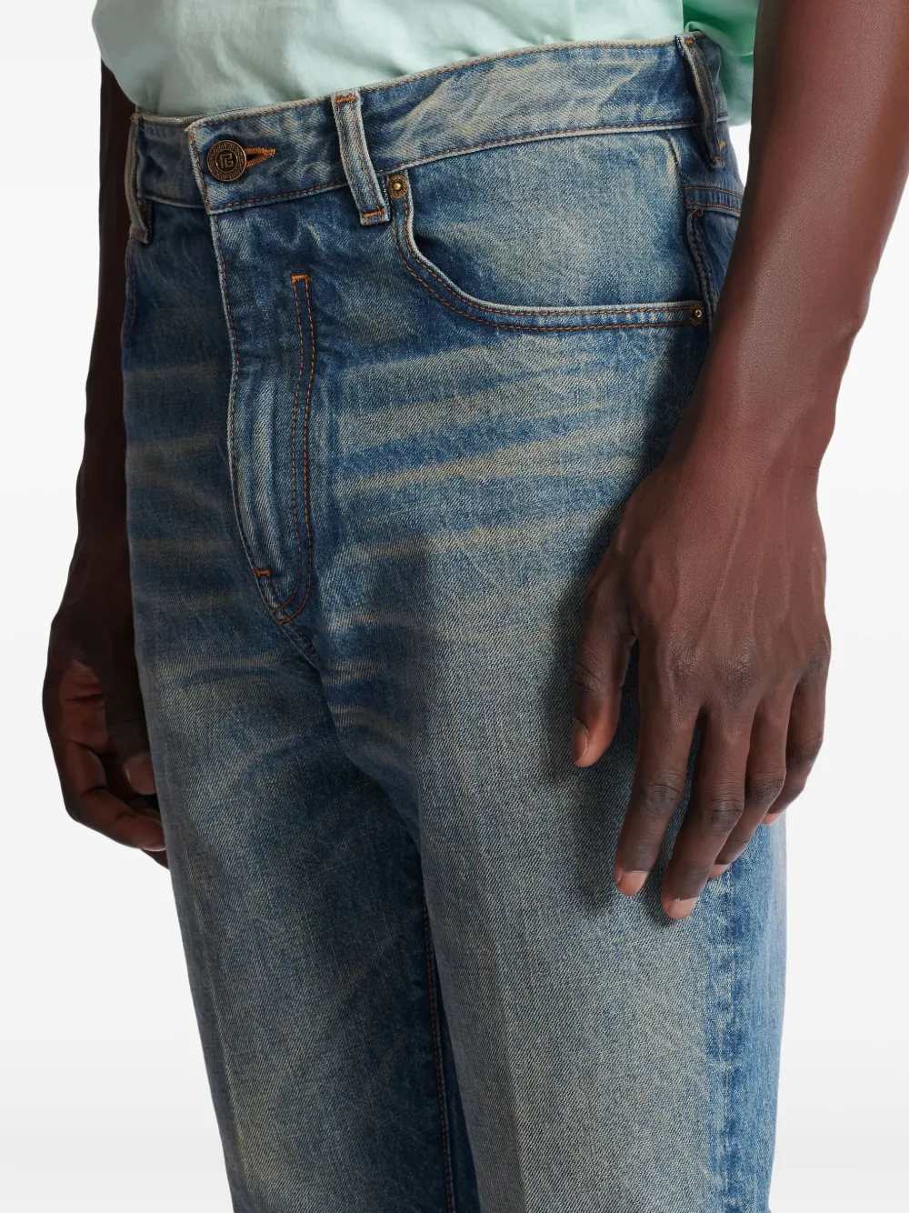 Balmain Men Flared Jeans BALMAIN