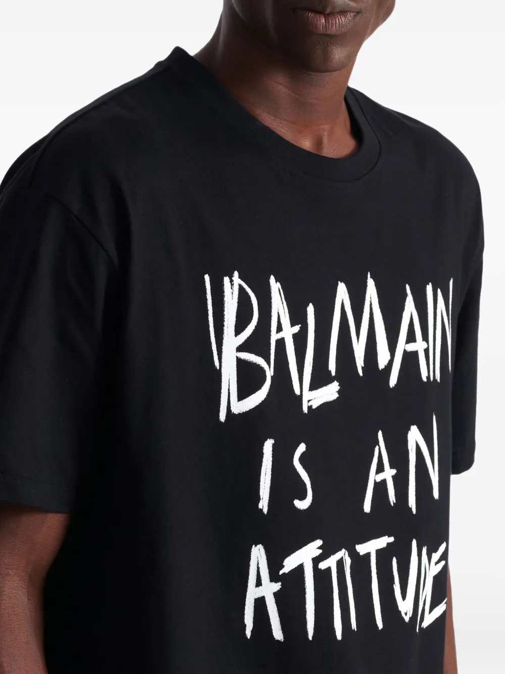 Balmain Men Printed T-Shirt BALMAIN