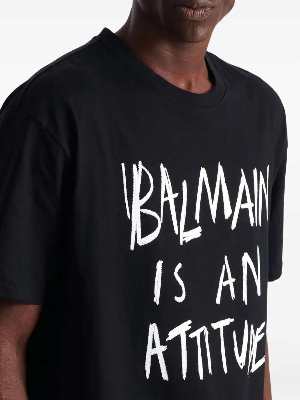 Balmain Men Printed T-Shirt BALMAIN