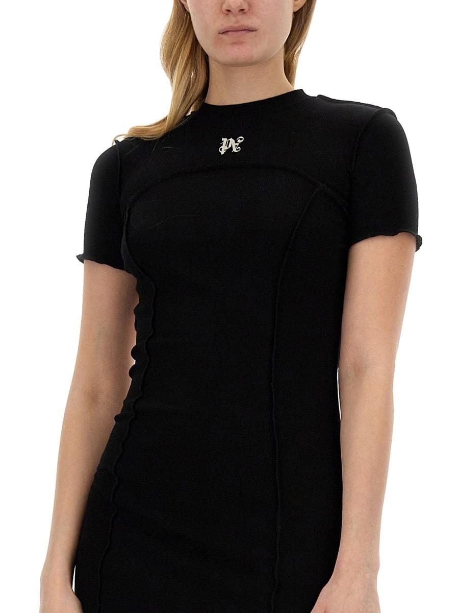 Palm Angels Women Dress With Logo PALM ANGELS