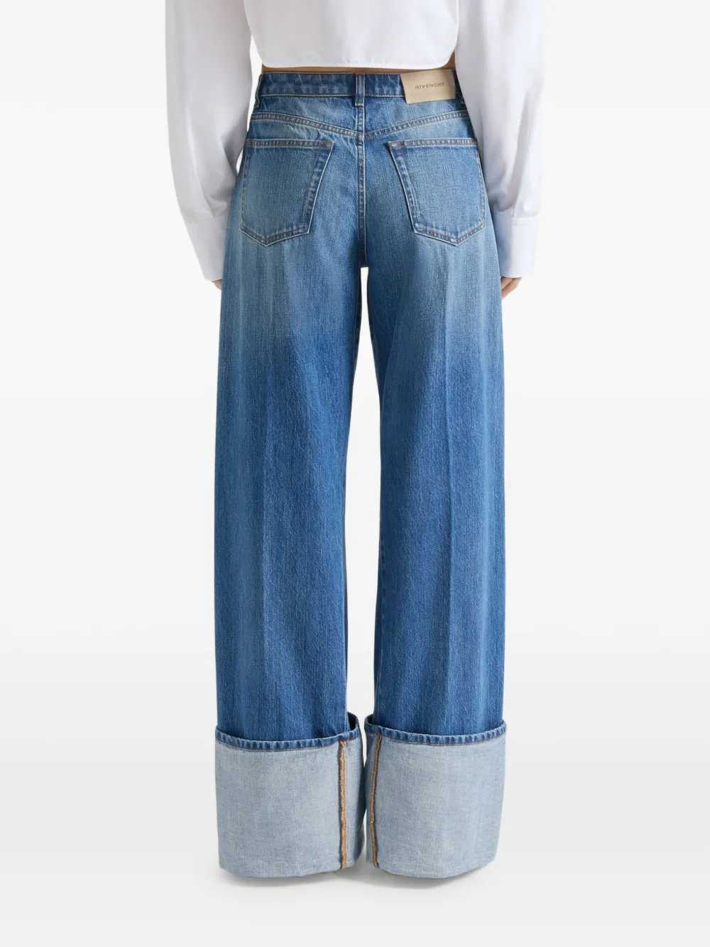 Givenchy Women Cuffed Jeans GIVENCHY