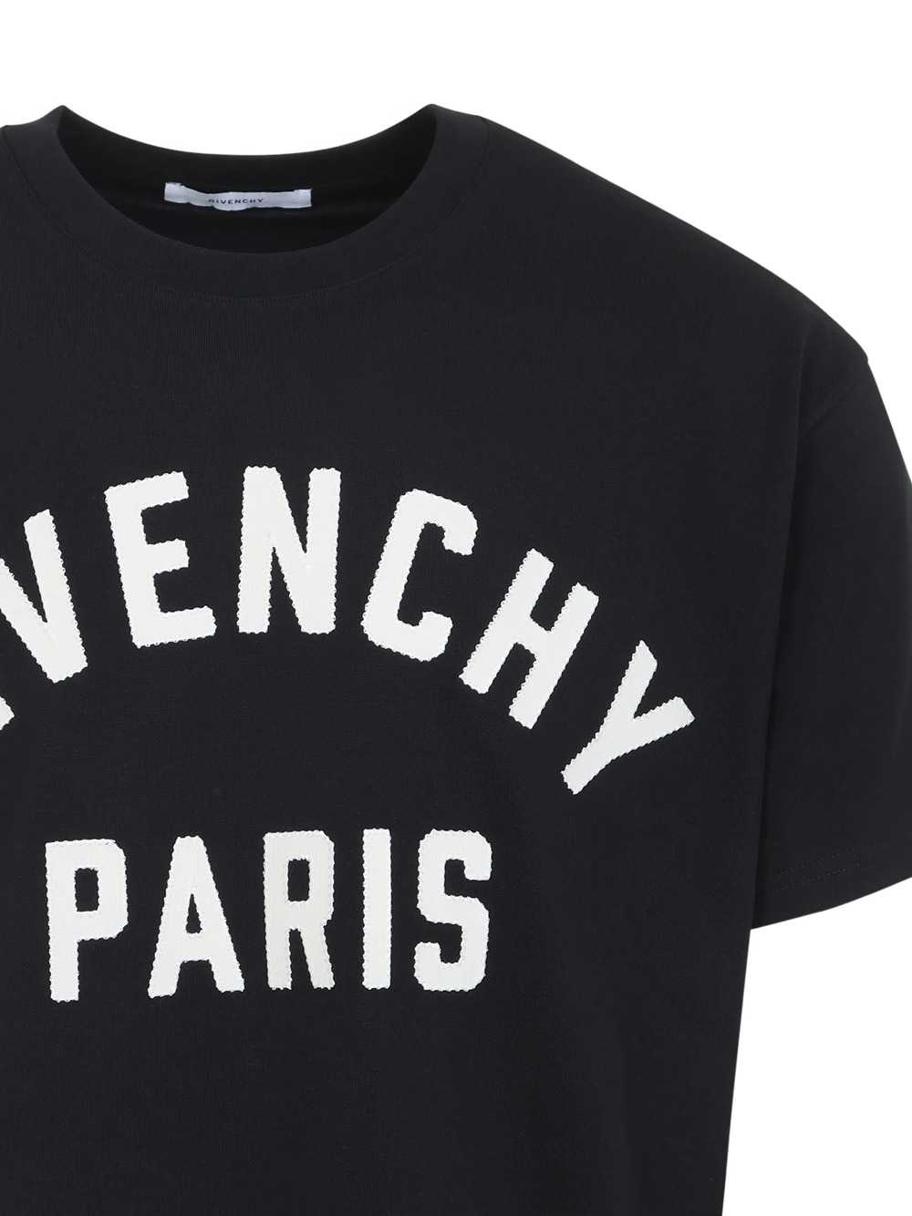 Givenchy Men T-Shirt With Embroidered Logo GIVENCHY