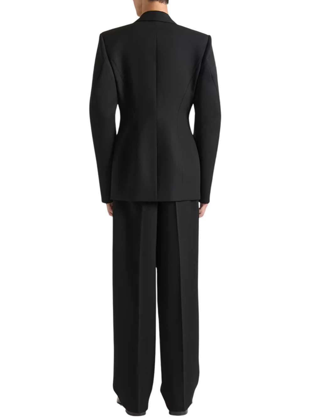 Givenchy Men Double-Pleated Trousers In Grain De Poudre Wool. GIVENCHY