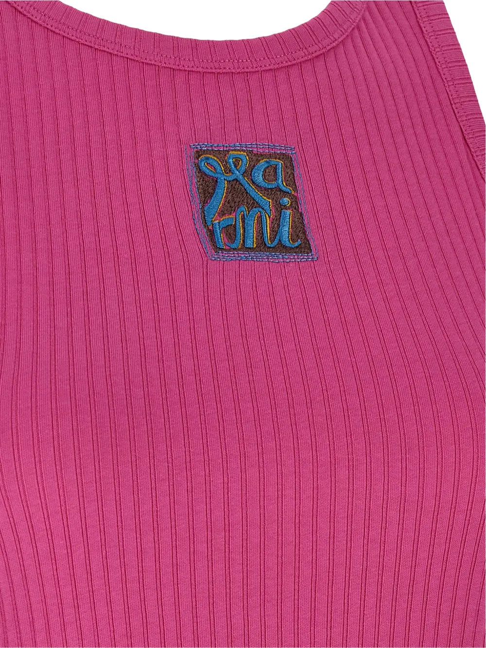 Marni Women Ribbed Tank Top With Applique