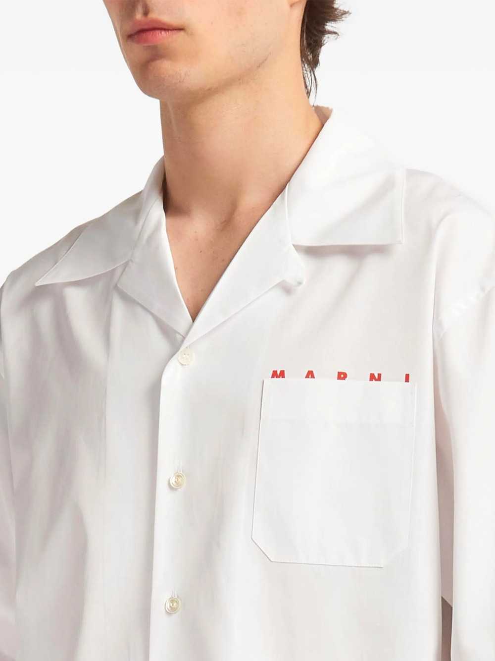 Marni Men Short-Sleeved Cotton Bowling Shirt MARNI