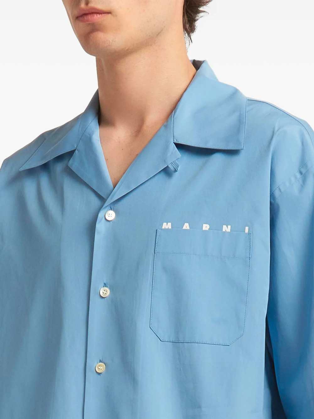 Marni Men T-Shirt With Logo Pocket MARNI