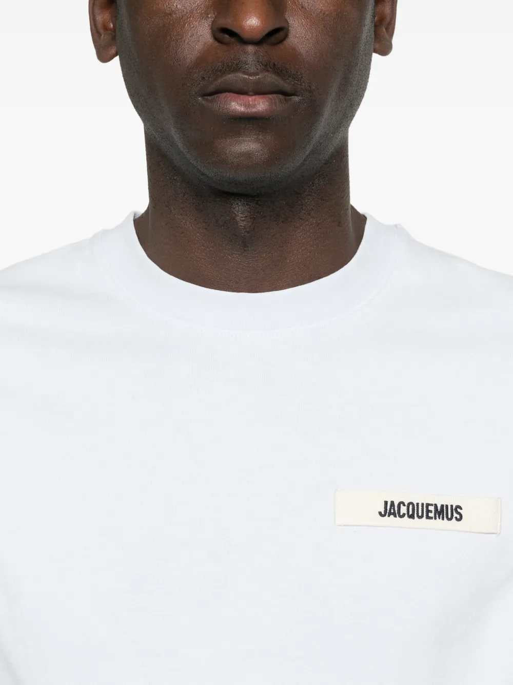 Jacquemus Men T-Shirt With Patch JACQUEMUS