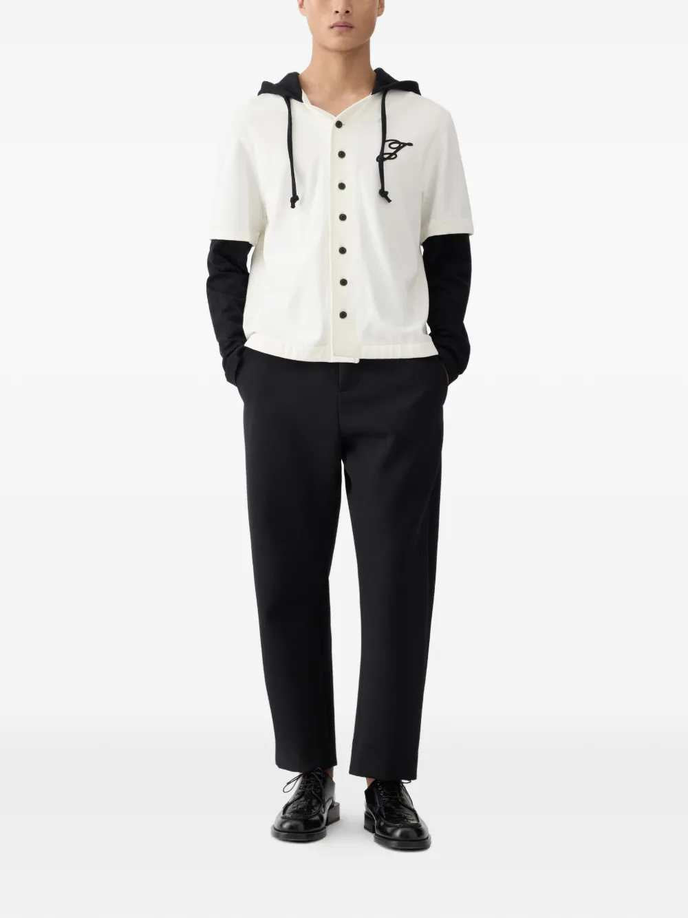 Jacquemus Men Letro Button Hoodie JACQUEMUS