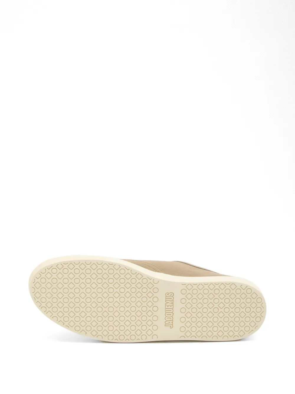 Jacquemus Men Lace-Up Sneakers With Embroidered Logo JACQUEMUS