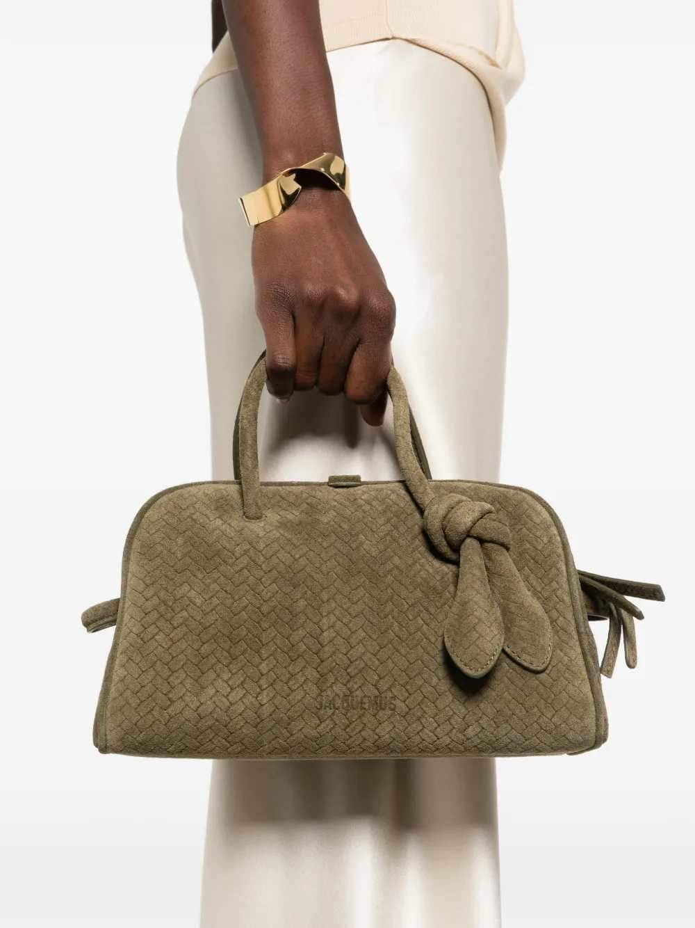 Jacquemus Women Le Petit Turismo Woven Tote Bag JACQUEMUS