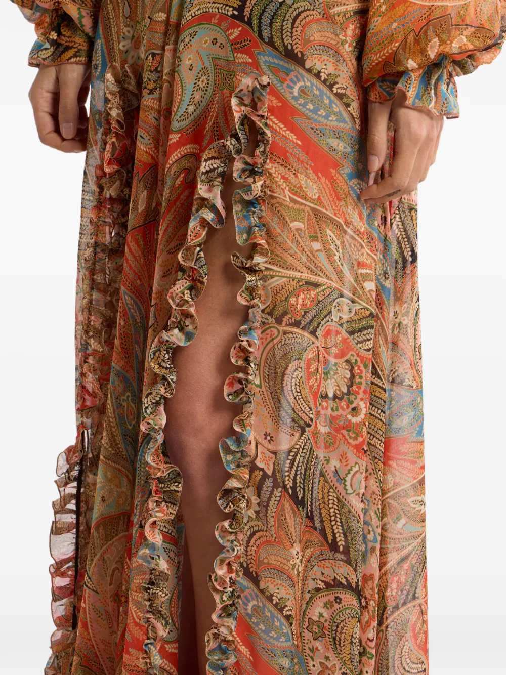 Etro Women Long Skirt With Paisley Pattern ETRO