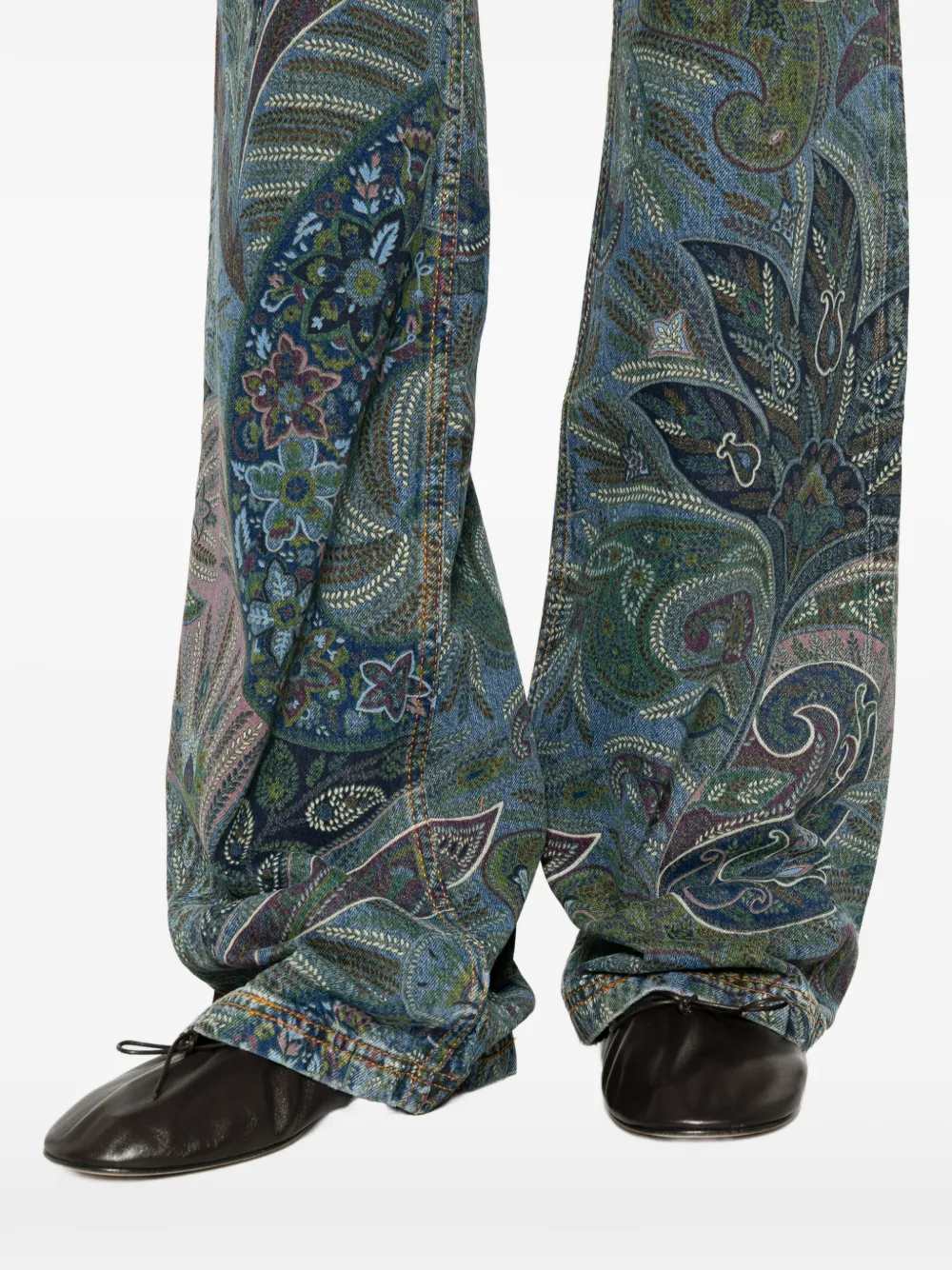 Etro Women Paisley Print Jeans ETRO
