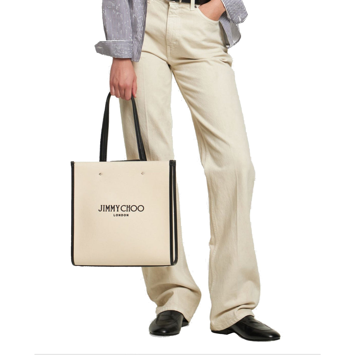 Jimmy Choo Medium Logo Tote Bag Women JIMMY CHOO