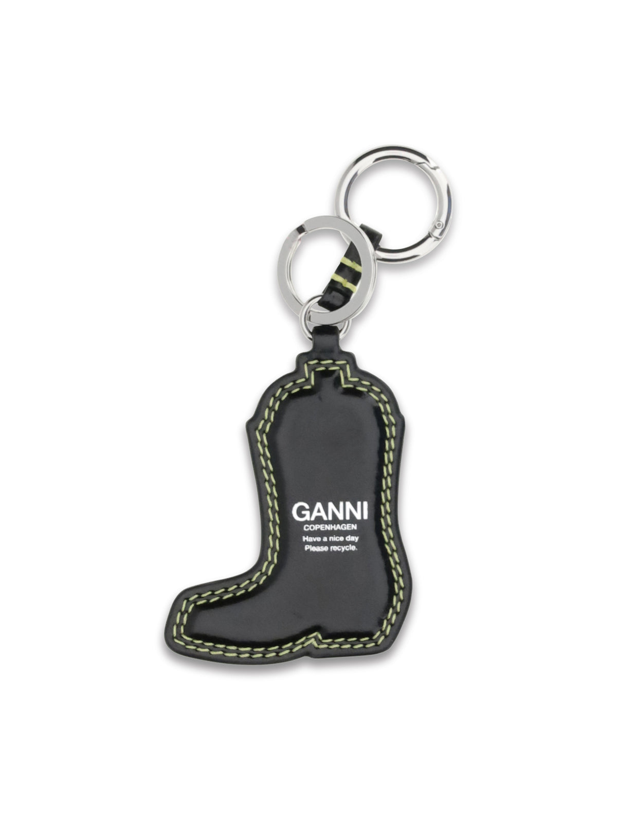 Ganni Women Western Boot Keyring GANNI