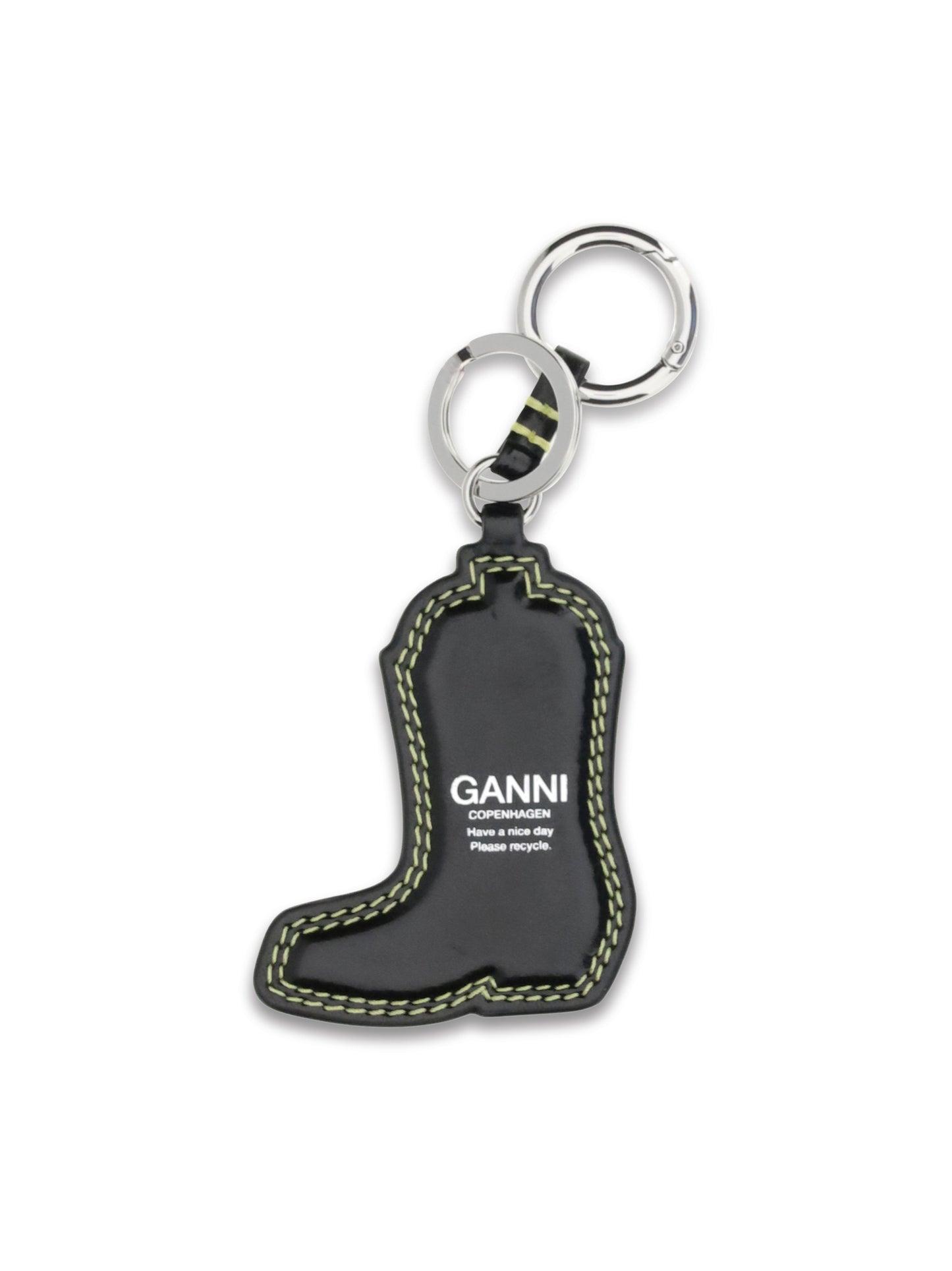 Ganni Women Western Boot Keyring GANNI