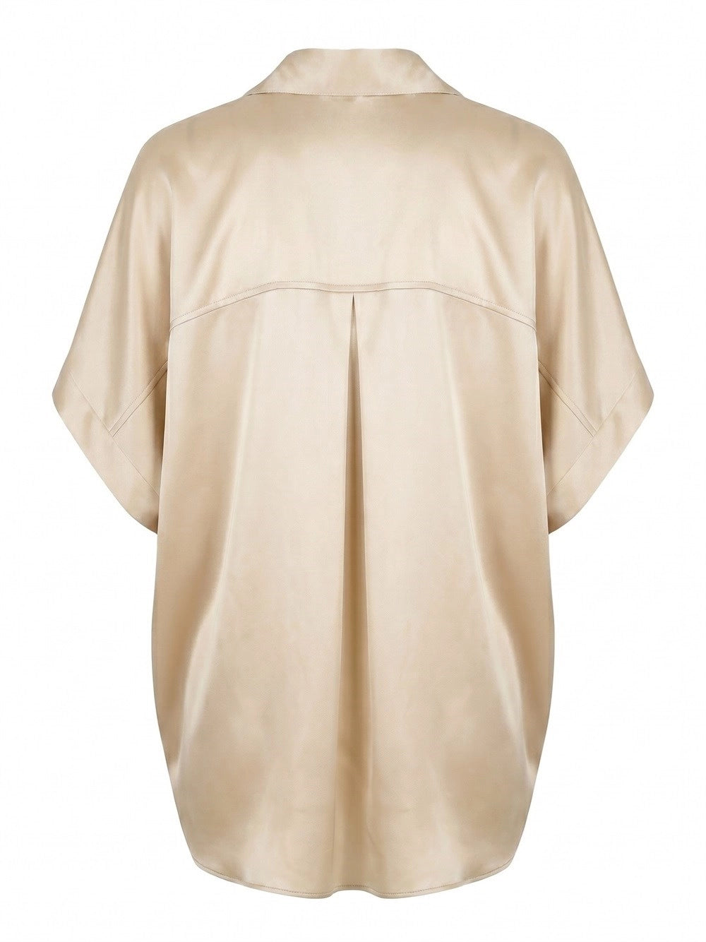 Brunello Cucinelli Women Short Sleeves Silk Shirt BRUNELLO CUCINELLI