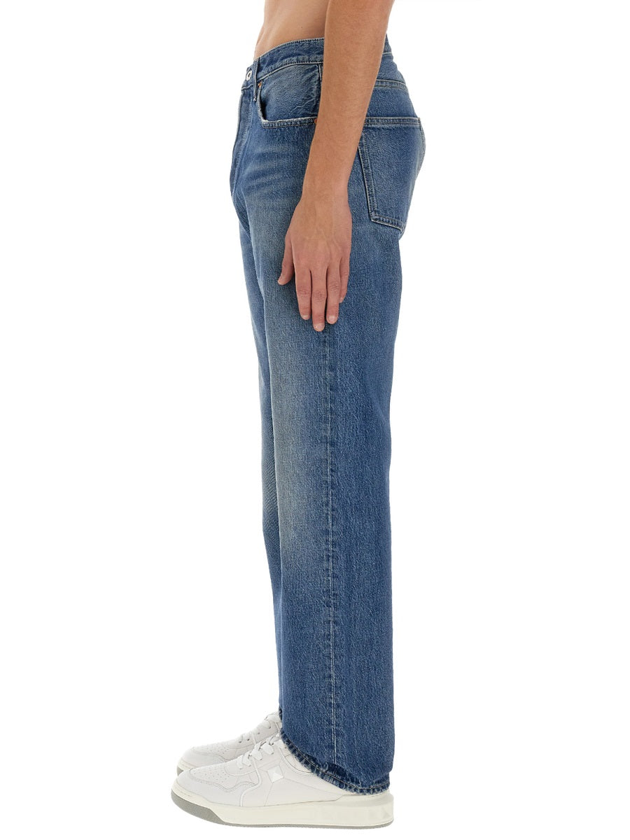Valentino Men Jeans With Logo Detail VALENTINO