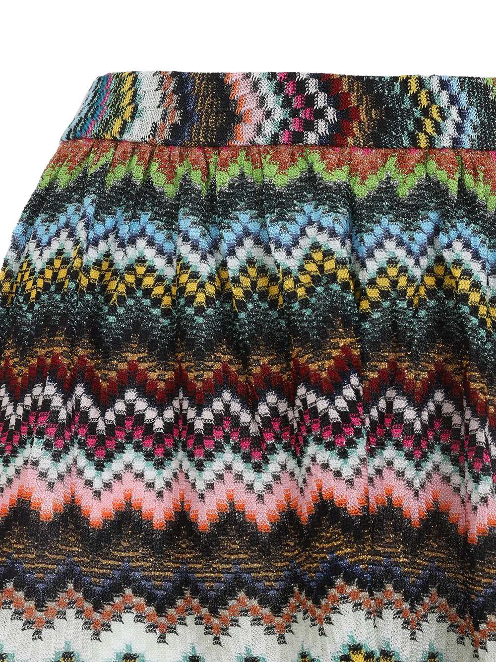 Missoni Women High-Waisted Shorts With Chevron Pattern MISSONI