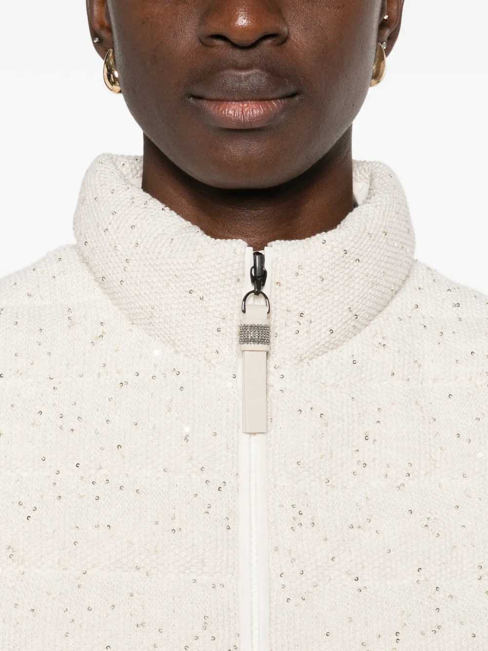Brunello Cucinelli Women Sequined Vest BRUNELLO CUCINELLI