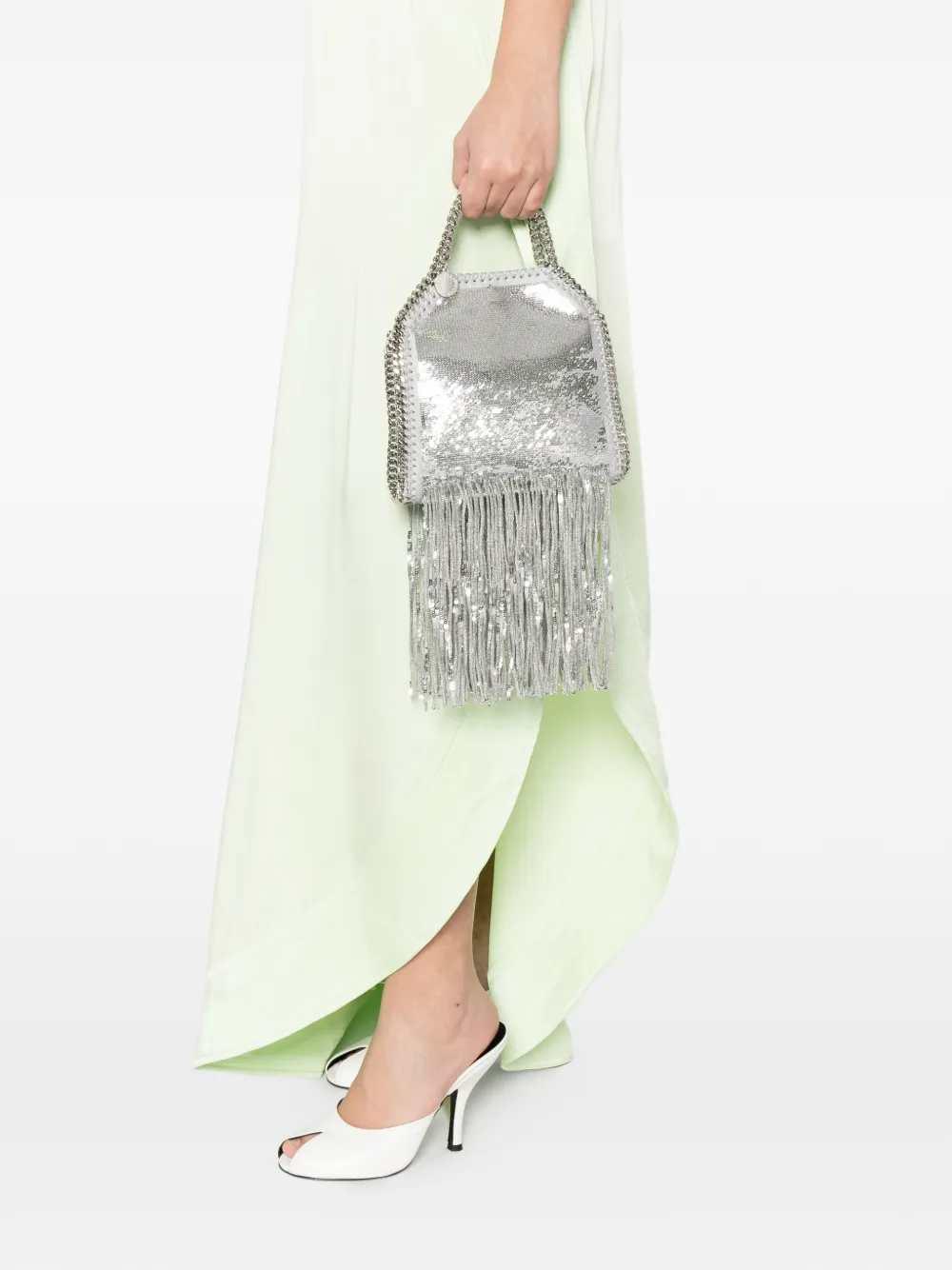 Stella Mccartney Women Falabella Mini Tote Bag With Fringe STELLA MCCARTNEY