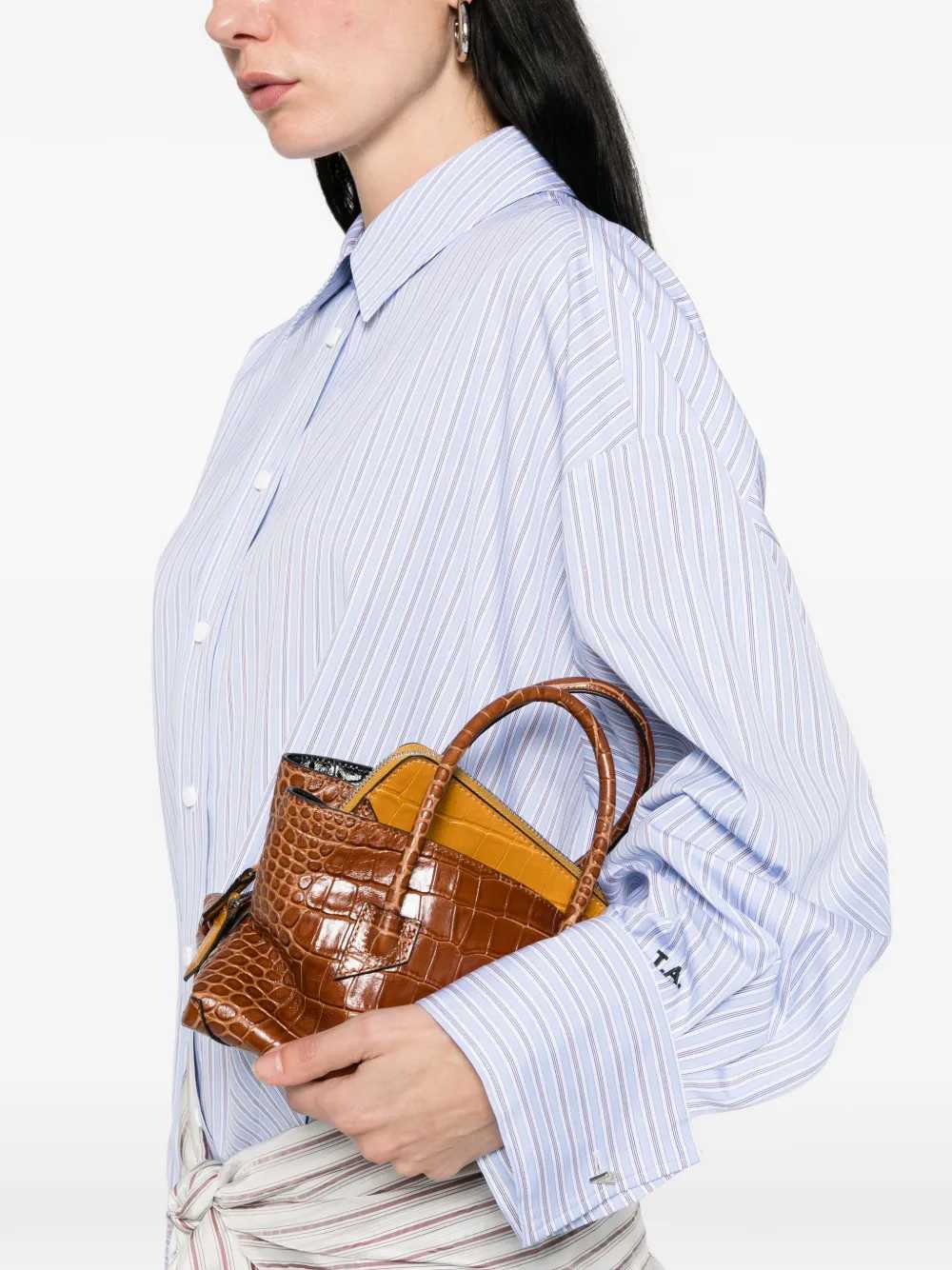 The Attico Women La Passeggiata Mini Tote Bag