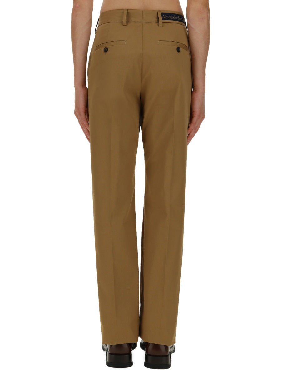 Alexander Mcqueen Men Pants With Logo ALEXANDER MCQUEEN