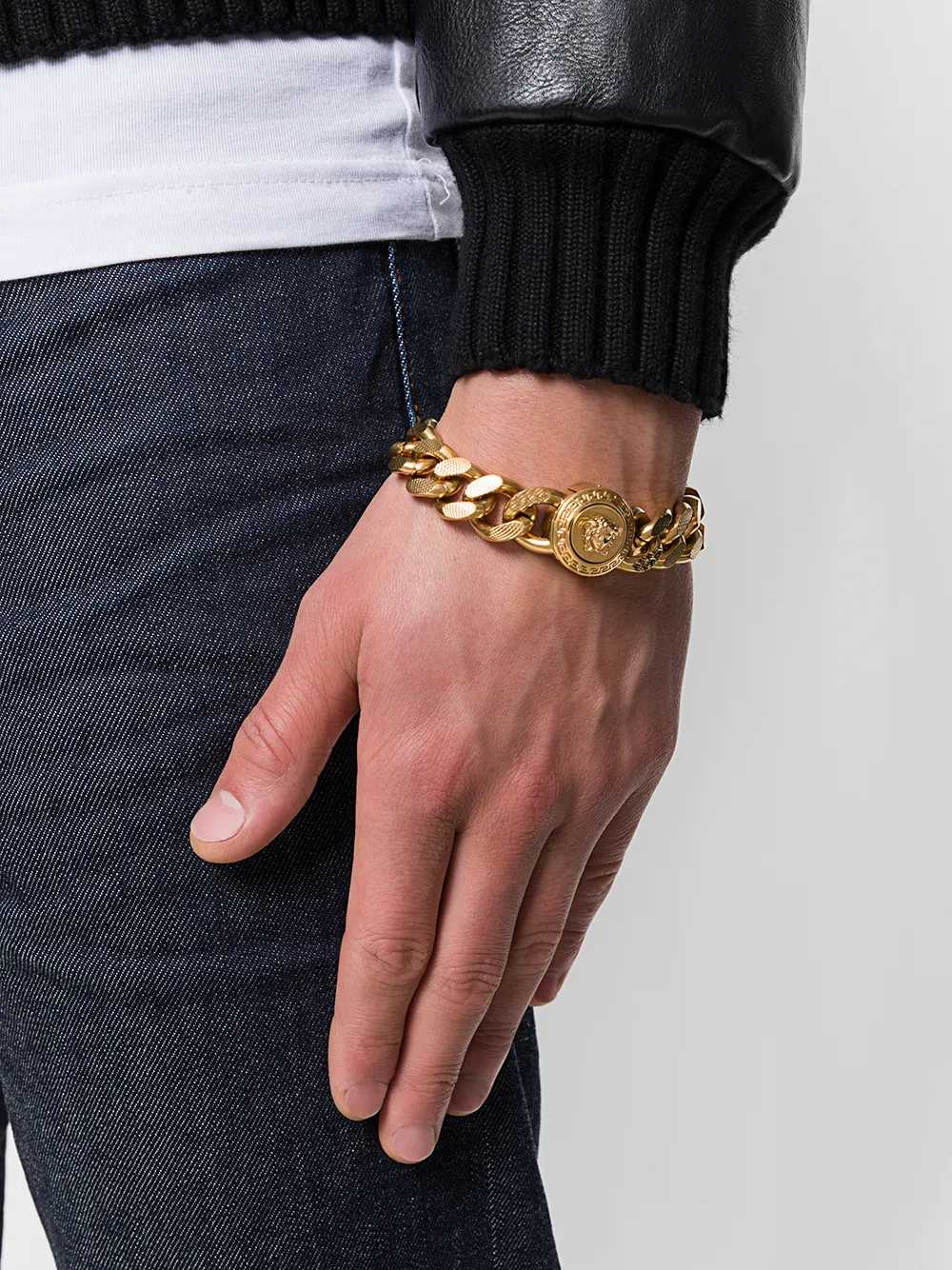 Versace Unisex Medusa Chain Bracelet VERSACE