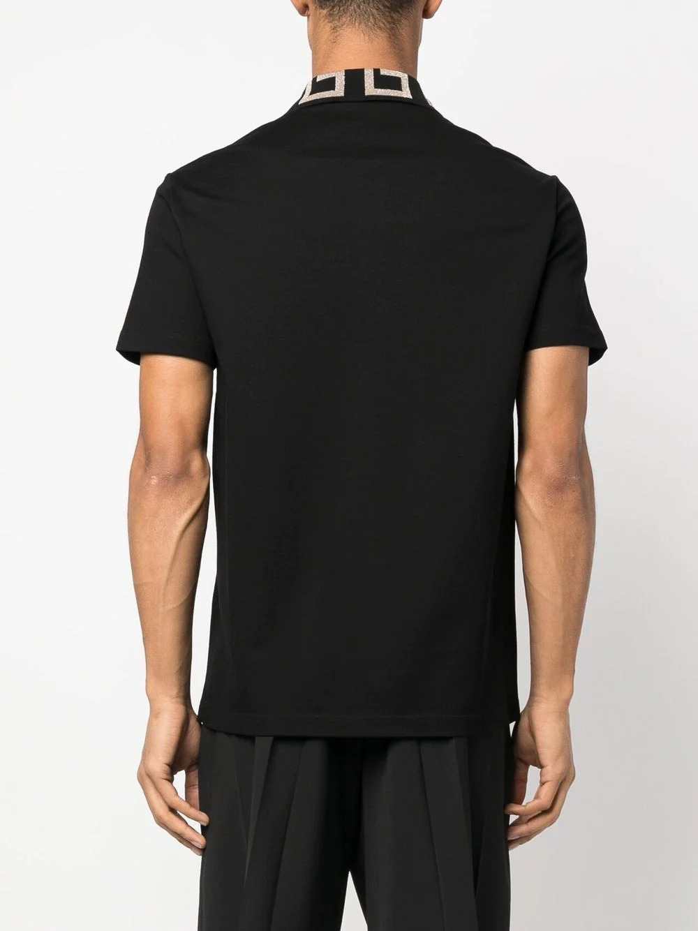 Versace Men Greca Polo Short Sleeve VERSACE