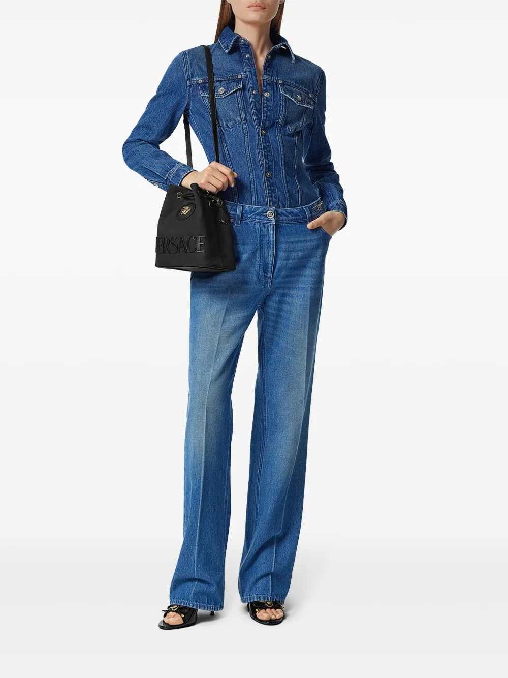 Versace Women La Medusa Bucket Bag VERSACE