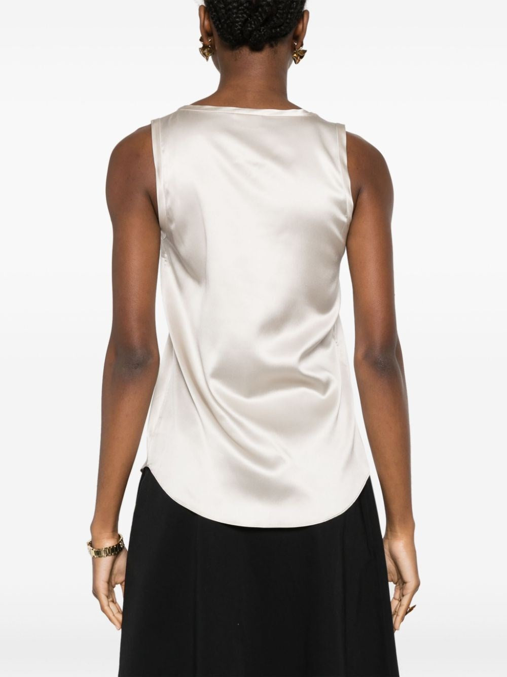 Brunello Cucinelli Women Satin Top BRUNELLO CUCINELLI