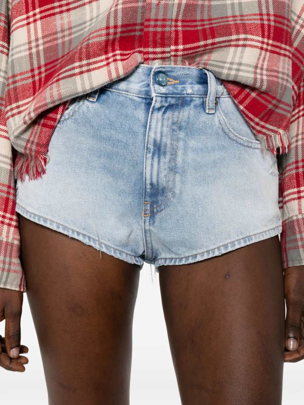 Diesel Women Distressed-Look Shorts DIESEL