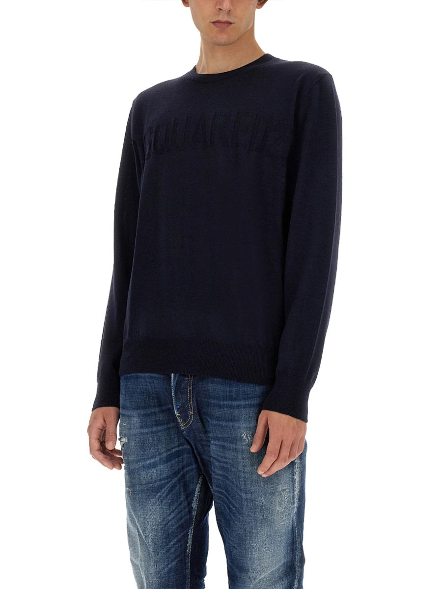 Dsquared Men Wool Jersey. DSQUARED2